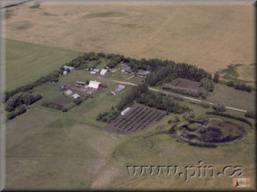 aerial view of property